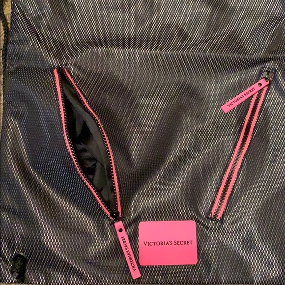 Victoria Secret Draw String Backpack - Picture 4 of 4